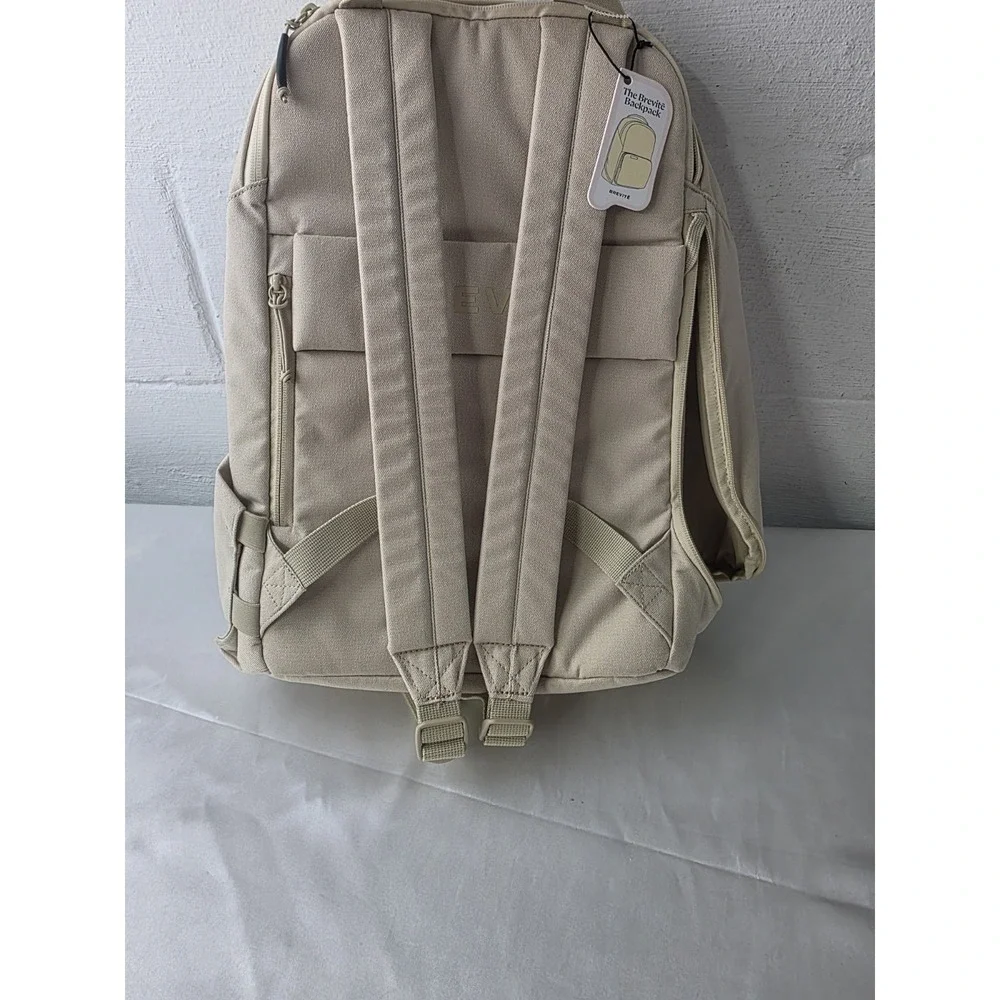 Brevite Laptop Backpack‎ The Brevite Backpack BRV-Tan-001 Boulder Tan New
